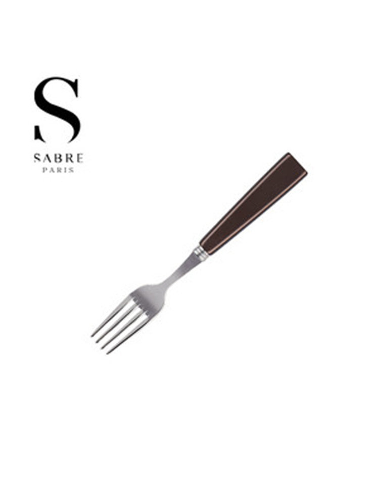 [사브르] 네츄라 케이크 디저트 포크 17cm (브라운) GKD63008