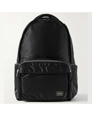[해외직구] 26 FW 요시다 포터 Daypack 데이팩 벨크로 패스닝 포켓 나일론 트윌 백팩 블랙