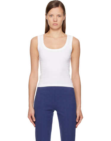 [해외직구] 26 FW FLORE FLORE 화이트 힐리 탱크탑 261924F111014