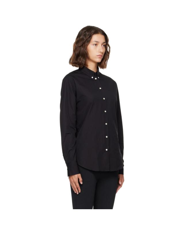 플로레 플로레 [해외직구] 26 FW FLORE FLORE 블랙 카스타 셔츠 262924F109001 착용컷