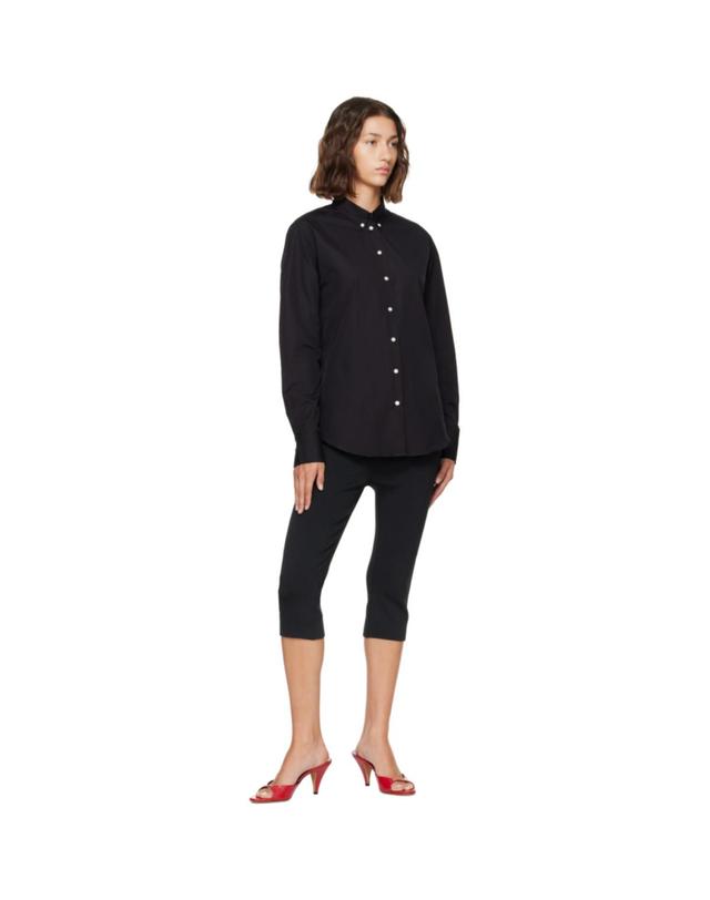플로레 플로레 [해외직구] 26 FW FLORE FLORE 블랙 카스타 셔츠 262924F109001 착용컷