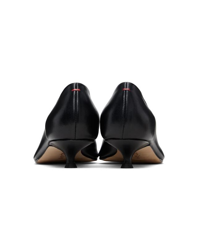 에이디 [해외직구] 에이디 블랙 카리 포인트 토 힐 A11 PU0667001001 126 TP875867878 착용컷