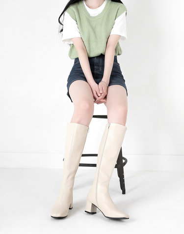 데일리슈 로데카 롱부츠 (6cm)