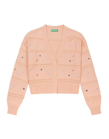 Flower crop cardigan_10C1E604W194