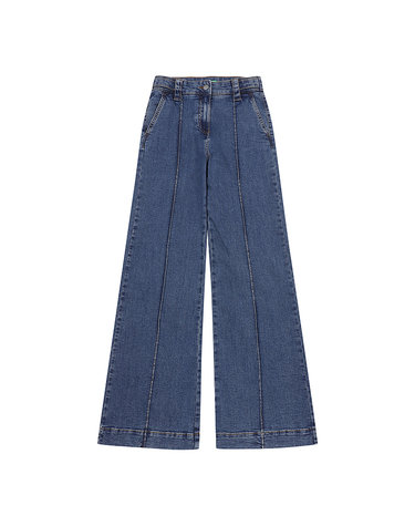 베네통글로벌 Center line boots cut trousers_4W8CDE02F902