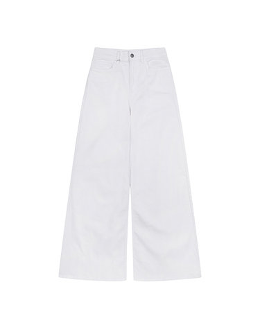 Basic semi bootscut trousers_4WDDDE029101