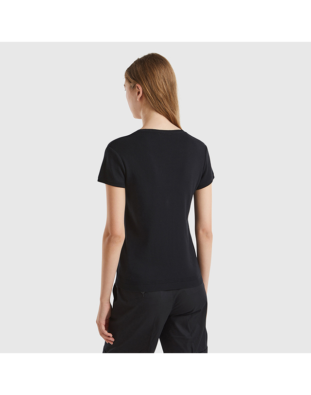 베네통글로벌 Round neck knit_1091D1M10BK1 착용컷