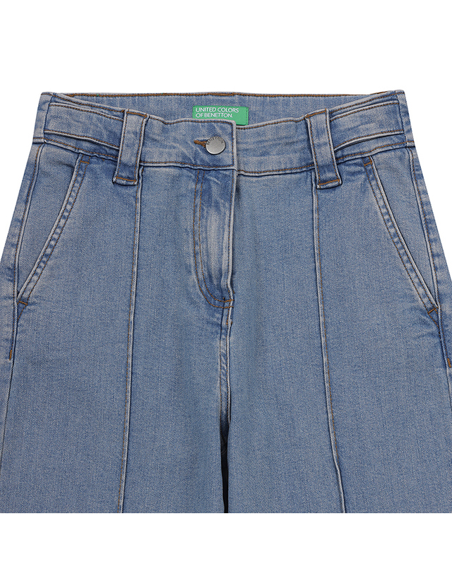 베네통글로벌 Center line boots cut trousers_4W8CDE02F903 착용컷