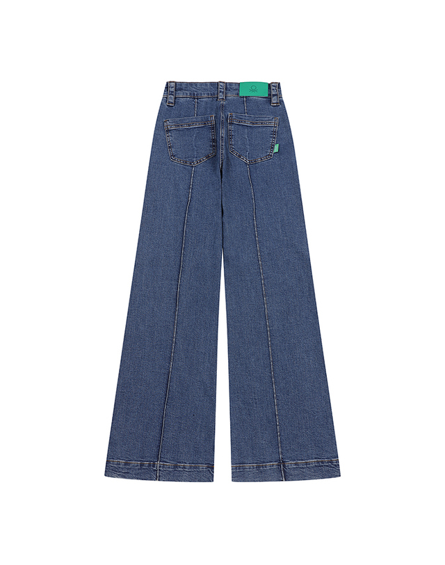 베네통글로벌 Center line boots cut trousers_4W8CDE02F902 착용컷
