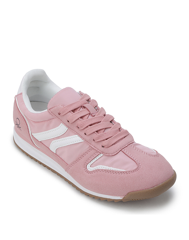 베네통글로벌 Woven mix sneakers_87N9DD03L09J 착용컷