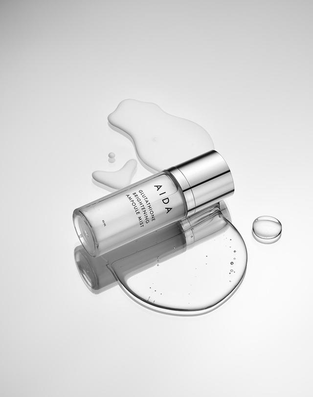 아이다 [2개입/바쿠치올] 글루타치온 브라이트닝 앰플 미스트 60ml 착용컷