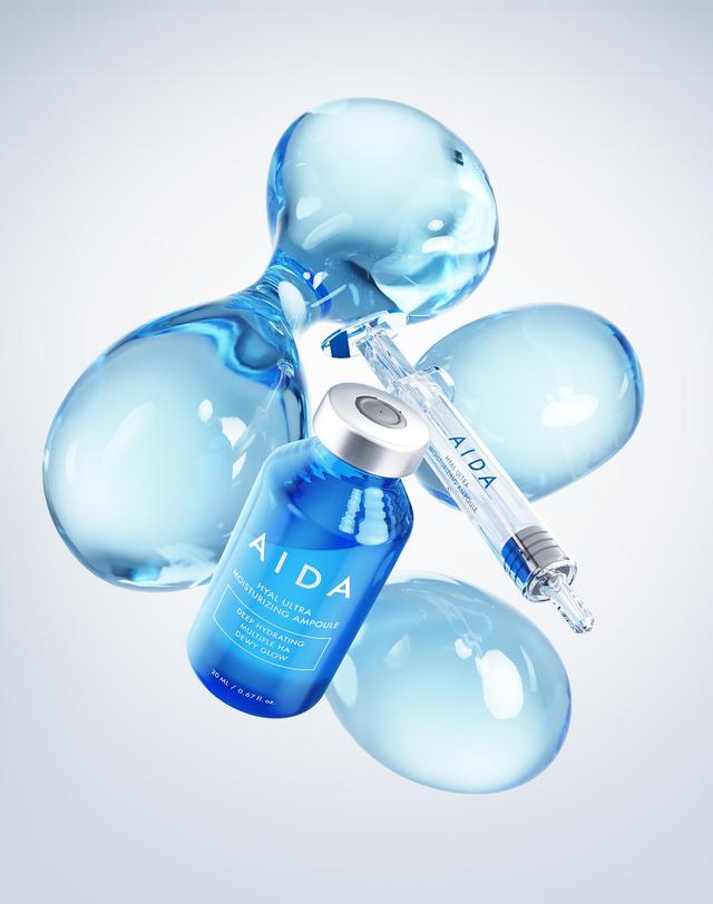 아이다 [보습/광채] 히알 울트라 모이스처라이징 앰플 20ml 착용컷