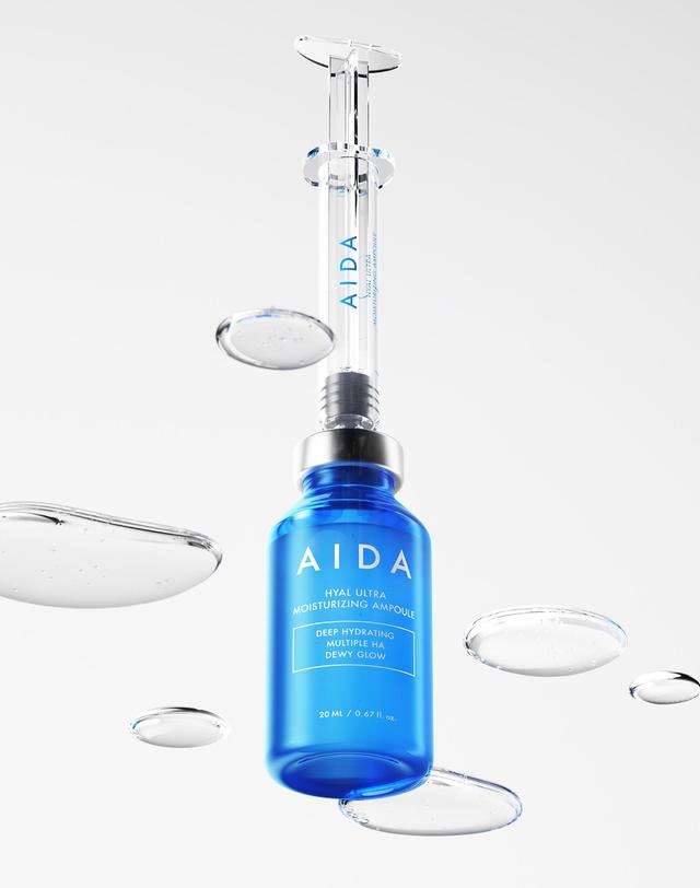 아이다 [보습/광채] 히알 울트라 모이스처라이징 앰플 20ml 착용컷