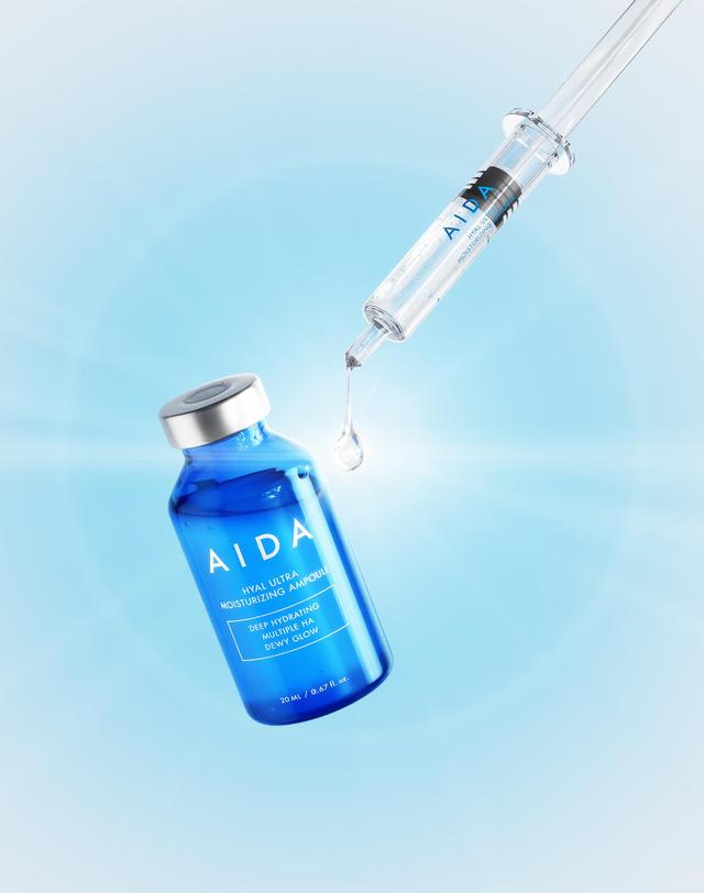 아이다 [2개입/보습] 히알 울트라 모이스처라이징 앰플 20ml 착용컷