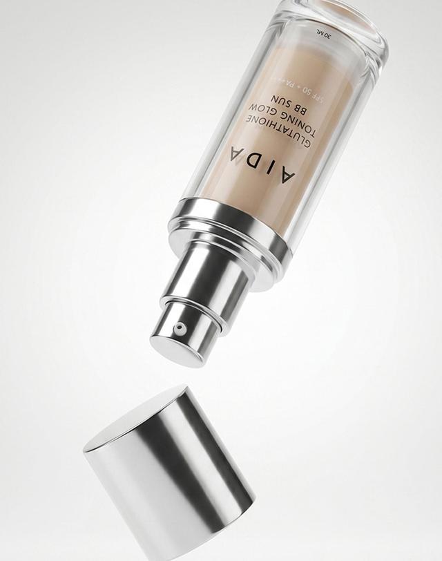 아이다 [2개입/무기자차] 글루타치온 토닝 글로우 비비 선 30ml 착용컷