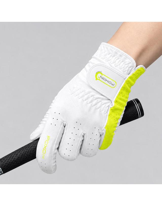 투어골프 [3장1세트] 폭슨 파크골프 논슬립 세탁가능 골프장갑 남성용 여성용 착용컷
