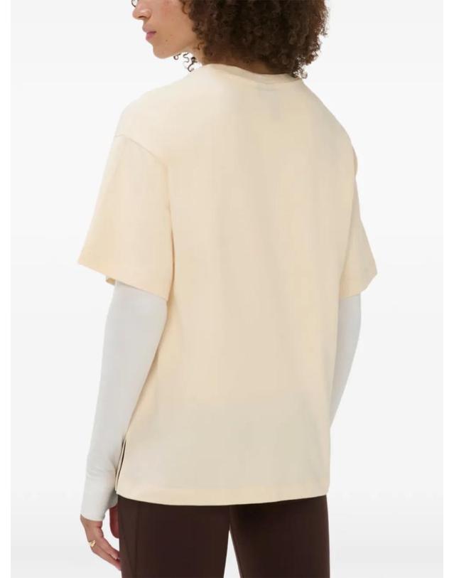 스웨티 베티 [해외직구] 26 FW Sweaty Betty 스웨티 엠보스드 로고 사이드 슬릿 티셔츠 SB04546 TP459369637 착용컷