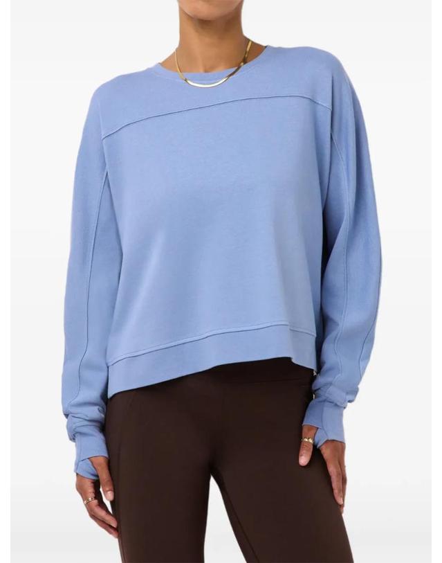 스웨티 베티 [해외직구] 26 FW Sweaty Betty 애프터 클래스 썸 슬롯 패널 스웨터 SB05097 TP459077478 착용컷