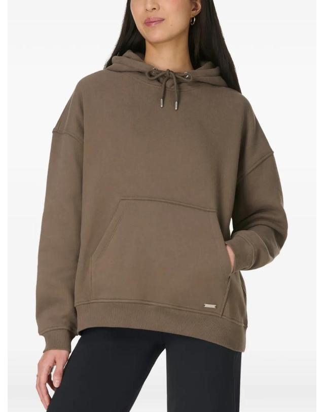 스웨티 베티 [해외직구] 26 FW Sweaty Betty 프리미엄 드로스트링 파우치 포켓 후드티 SB10517 TP456734604 착용컷