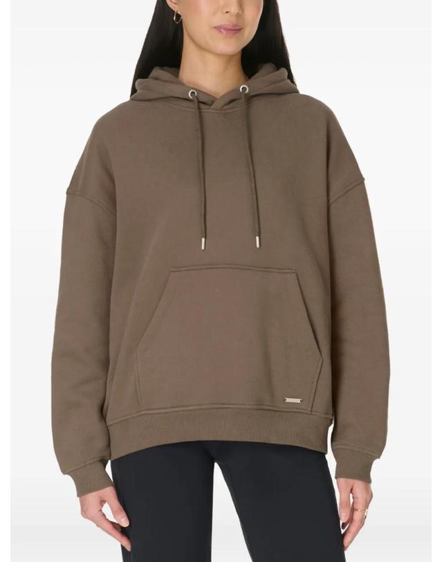 스웨티 베티 [해외직구] 26 FW Sweaty Betty 프리미엄 드로스트링 파우치 포켓 후드티 SB10517 TP456734604 착용컷