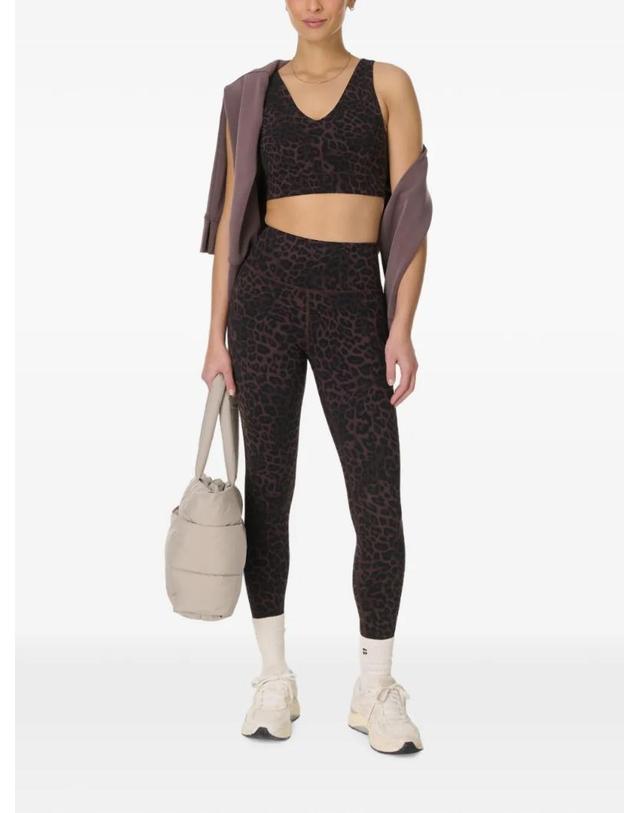 스웨티 베티 [해외직구] 26 FW Sweaty Betty 얼티밋 스튜디오 요가 부프 레오파드 프린트 스포츠 브라 SB10037 TP456763477 착용컷