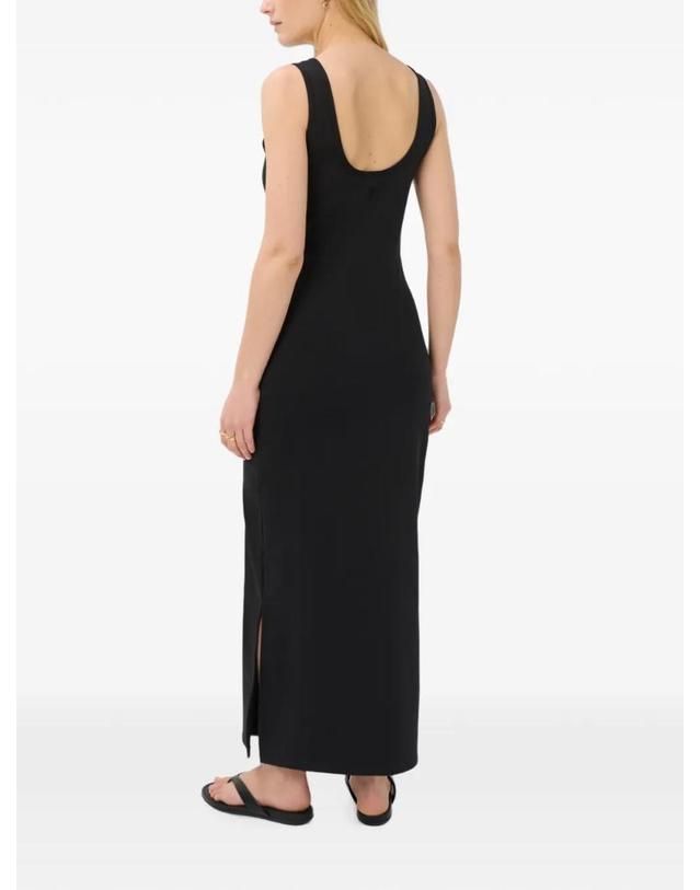 스웨티 베티 [해외직구] 26 FW Sweaty Betty 스쿱 넥 사이드 슬릿 맥시 드레스 SB10552 TP455660100 착용컷