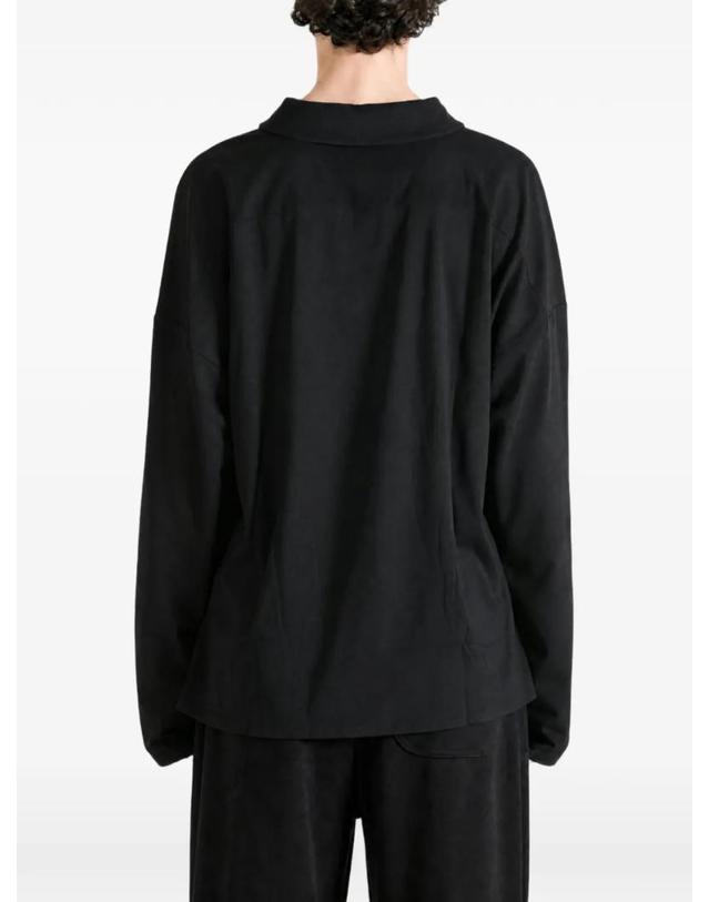 키코 코스타디노브 [해외직구] 26 FW 키코 코스타디노브 draped panel long sleeve shirt KKAW26SH0366 TP458626590 착용컷