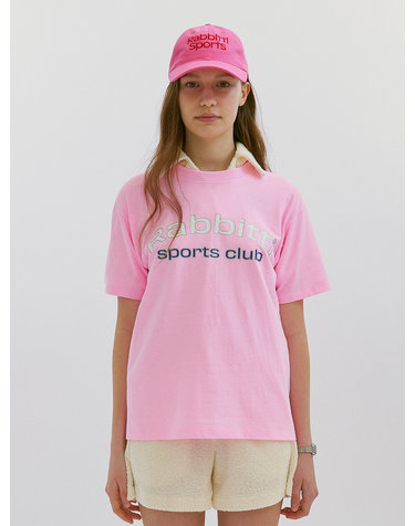 RB Logo Basic Fit T-Shirts Pink