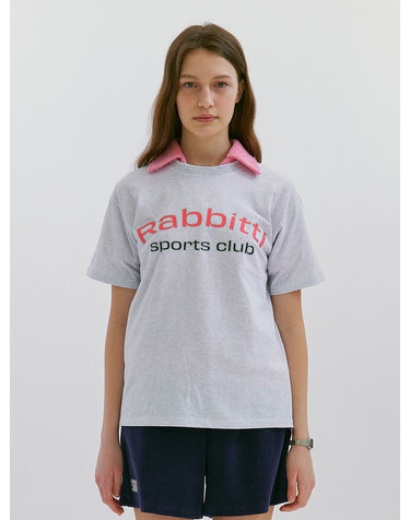 RB Logo Basic Fit T-Shirts Melange Grey