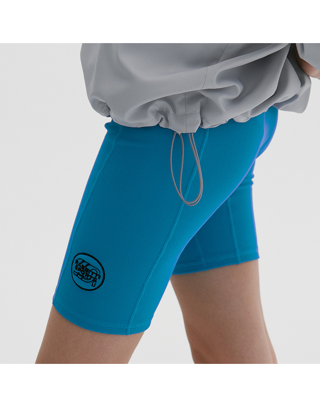 래비티 스포츠 RB Sports Biker Short Blue 착용컷