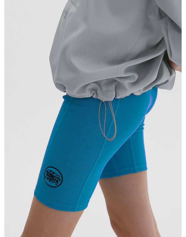 래비티 스포츠 RB Sports Biker Short Blue 착용컷