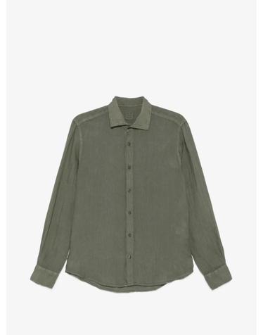 [해외직구] 26 FW 120% Lino 긴소매 버튼 셔츠 33ALIM1PJL0000115000 TP455300681