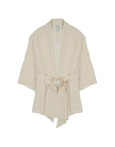 [해외직구] 26 FW 120% Lino 벨트 로브 재킷 33BLIW89SZ TP455257190