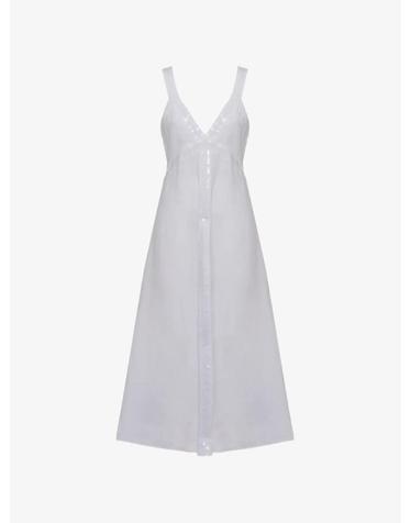 [해외직구] 26 FW 120% Lino 시퀸 장식 민소매 미디 드레스 ALIW4PKT TP454337914