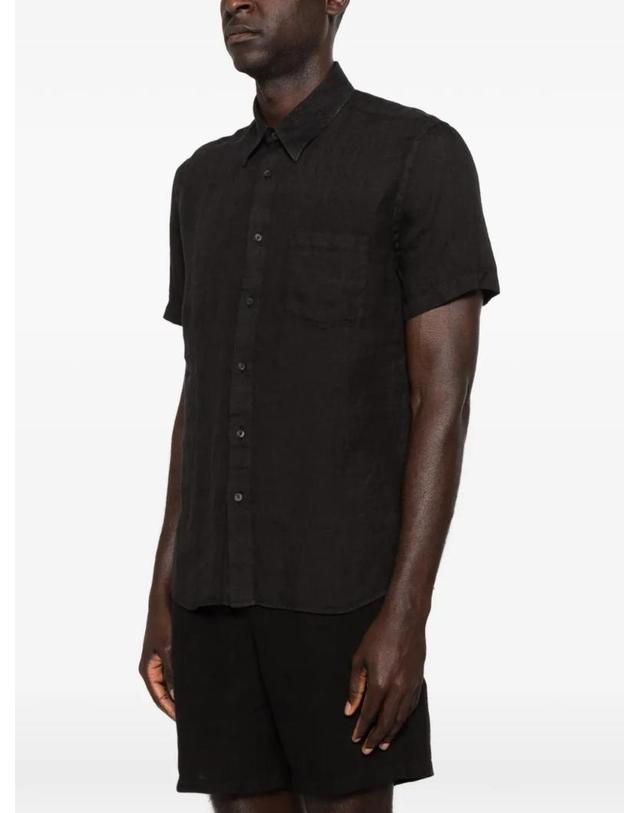 120 리노 [해외직구] 26 FW 120% Lino 반소매 체스트 포켓 셔츠 33ALIM13680000115000 TP454094090 착용컷