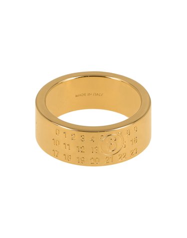 마르지엘라 반지 SM6UQ0057 P6469 950 MM6 인그레이빙 넘버링 로고 8mm 반지 당일발송
