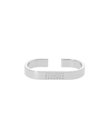 마르지엘라 반지 SM6UQ0120 P6469 951 MM6 인그레이빙 넘버링 로고 더블 링 반지