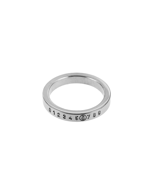메종 마르지엘라 마르지엘라 반지 SM6UQ0059 P6469 951 MM6 인그레이빙 넘버링 로고 3mm 여성반지 당일발송 착용컷