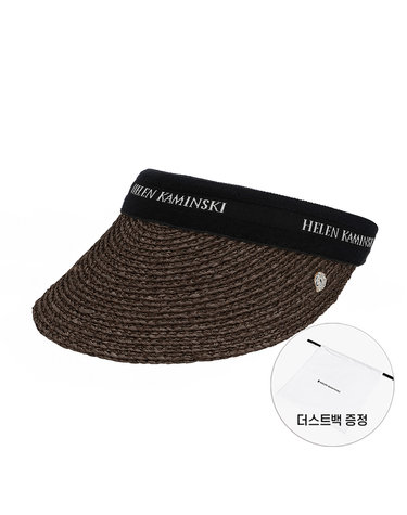 헬렌카민스키 모자 HAT52204 CHBL 비앙카 8 챠콜 블랙 로고 바이저 여성썬캡 당일발송