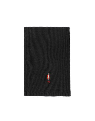 폴로랄프로렌 머플러 PC1300-001 홀리데이 베어 리브 니트 머플러 당일발송