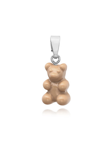 크리스탈헤이즈 NOSTALGIA BEAR-SALT CARAMEL-CLASSIC CONNECTOR SILVER 노스텔지아 베어 클래식 솔트 카라멜 실버 펜던트 팔찌참 당일발송