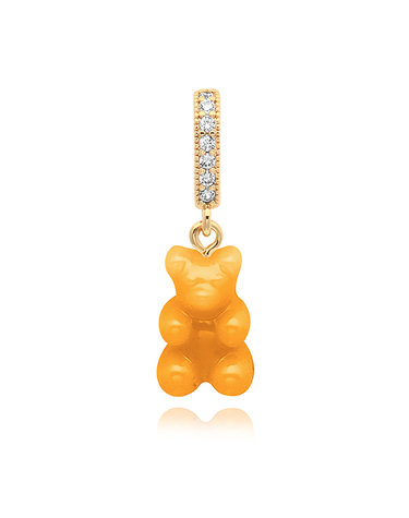크리스탈헤이즈 NOSTALGIA BEAR-NYC TAXI YELLOW-PAVE CONNECTOR 노스텔지아 베어 페이브 택시 옐로우 골드 펜던트 팔찌참 당일발송