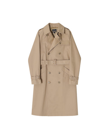 아페쎄 코트 COZBA F01150 BAA BEIGE 그레타 트렌치 여성코트 여자코트 당일발송
