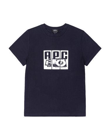아페쎄 반팔 COBQX M26485 IAK DARK NAVY 플라틴 턴테이블 남성반팔티 여성반팔티 당일발송