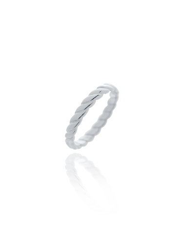 NON-STOP TWIST BAND RING - R1013