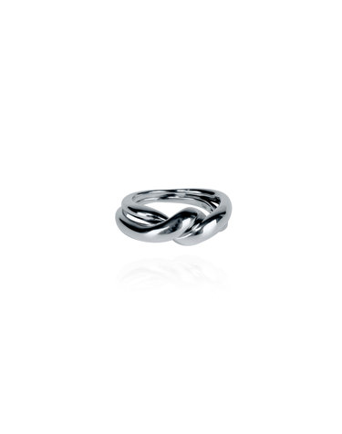 [행복배틀 진서연착용] FLIPPED DOUBLE TWIST RING - R1029