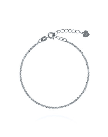 FLIPPED SPARKLE CHAIN BRACELET - B1007
