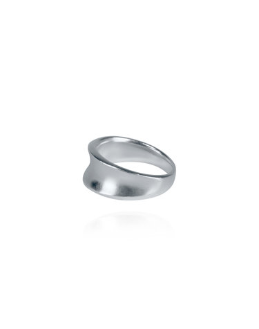 [배우 주현영착용] ONE FINE DAY WIDE BAND BOLD RING - R1027