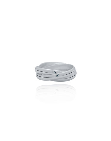 [카라 허영지착용] ABOUT TIME THREE LAYERED RING - R1016
