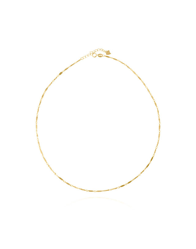 에니르 [카라 허영지착용] ARABELLA MOBILE CHAIN NECKLACE - N1017 착용컷